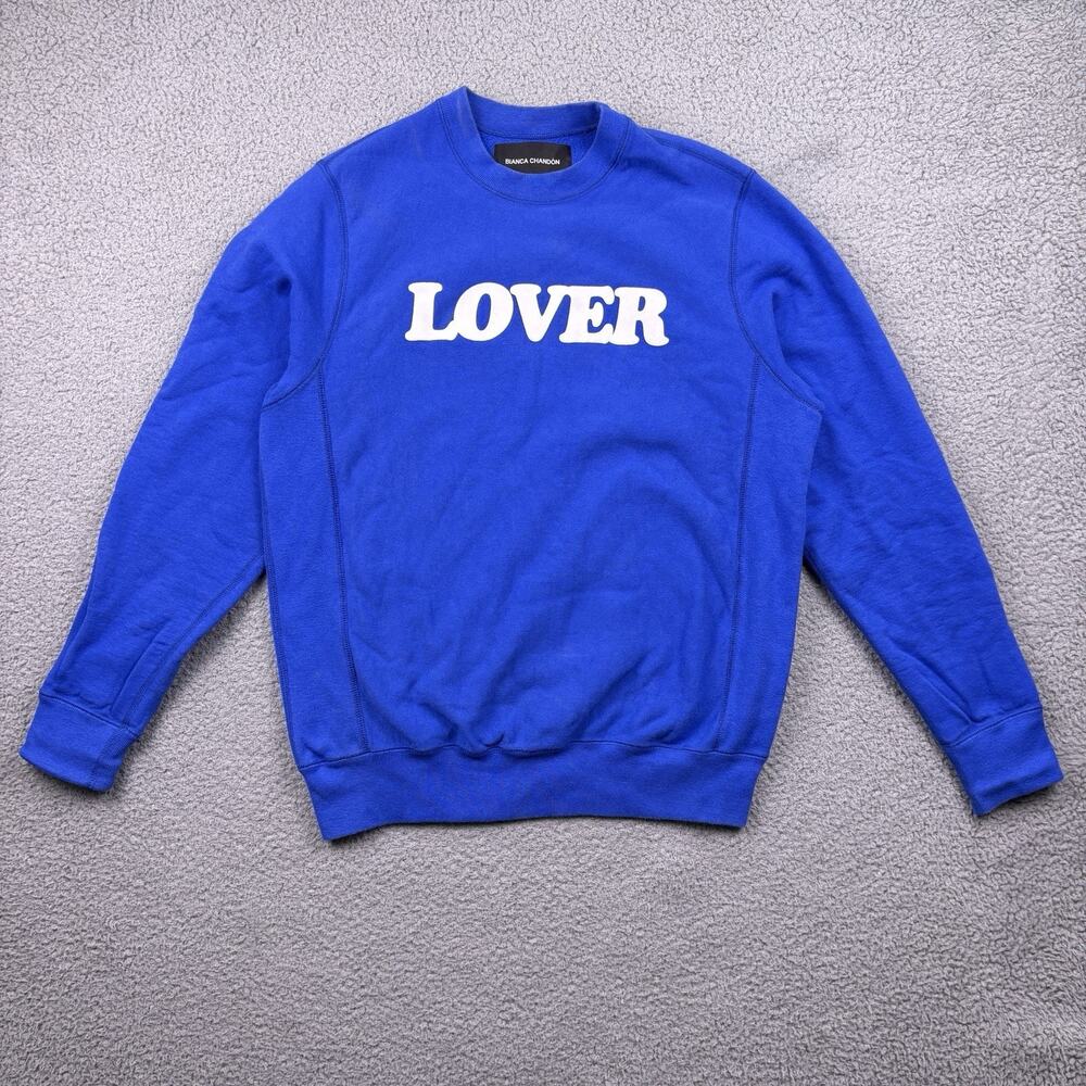 Bianca Chandon Lover Sweatshirt Mens Small Crewneck Pullover Frank Ocean Heavy